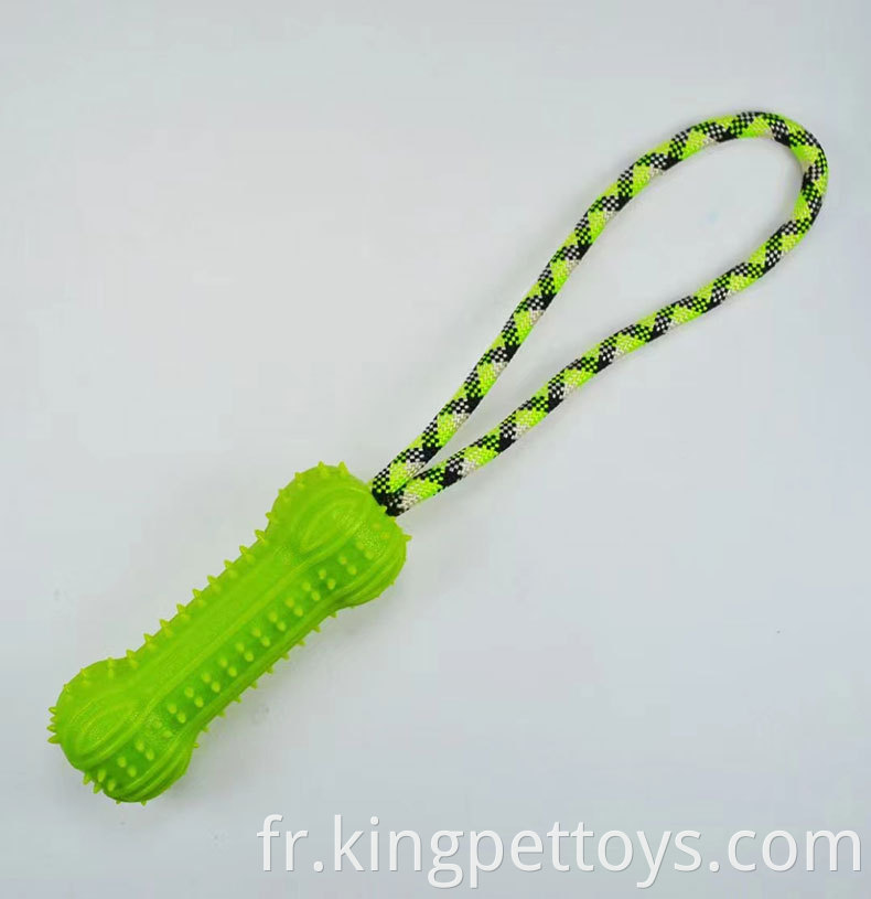 TPR Pet Bone Rope Toy